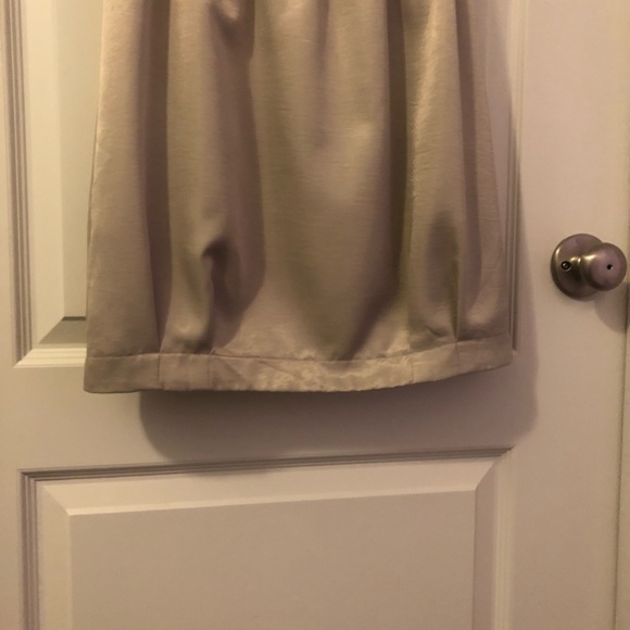 Two Tone Beige Dress - Picture 4 of 8